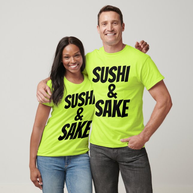 SUSHI & SAKE T-Shirts (Unissex)
