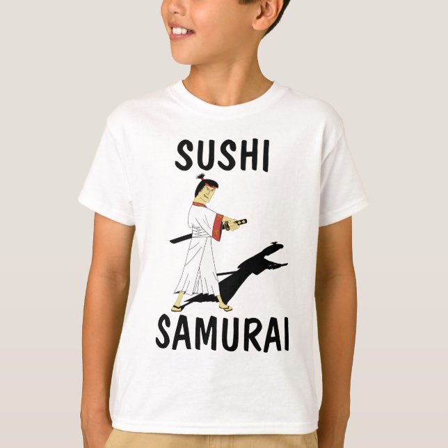 SUSHI SAMURAI FUNNY BOYS T-SHIRTS (Frente)