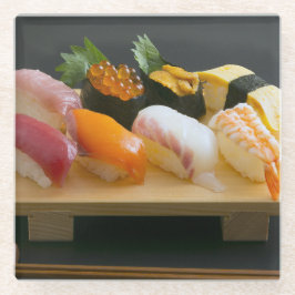 Sushi set - high-quality ingredients arranged on a
