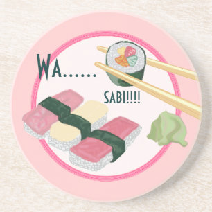 Sushi Wasabi Porta copos