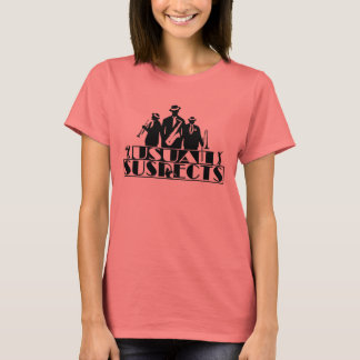 Suspeita habitual de T-Shirt do dedo do ventilador