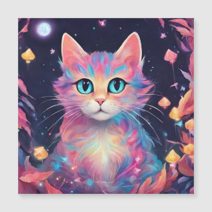 Suspiros Cósmicos - Pintura De Gato