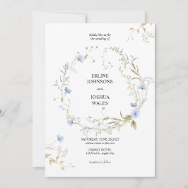 Sussurrando Blossoms Convite para Casamento