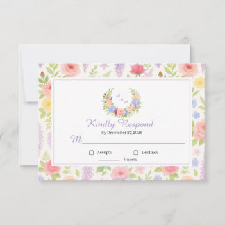 Sussurrando RSVP de Blooms