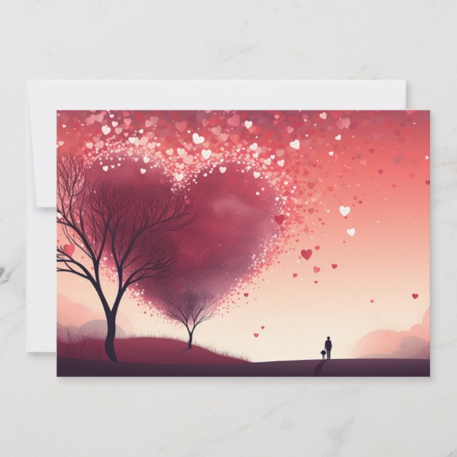 Sussurro de Amor: Escreva sua carta - Cartão do Di (Frente)