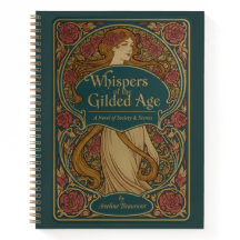 Sussurros Art Nouveau Vintage da Era Dourada
