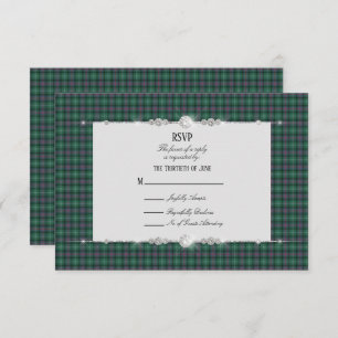 Sutherland Scottish Tartan RSVP