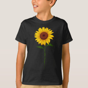 Sutil Camisa Anti-Trump Girassol