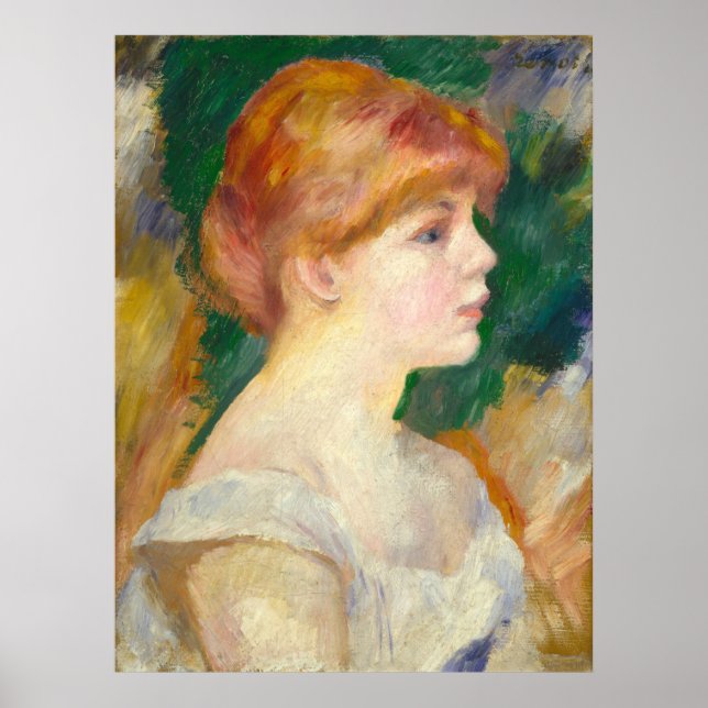 Suzanne Valadon - Auguste Renoir Fine Art Poster (Frente)