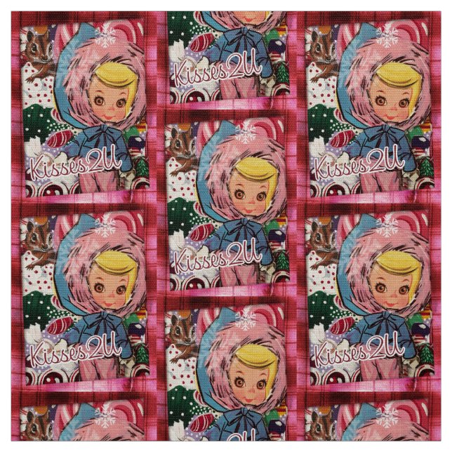 Tecido Ms. Suzy Ski Kiss 2 You Fabric (Modelo)