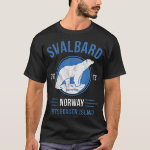 Svalbard Norway Árctico Círculo Polar Bear T-Shirt