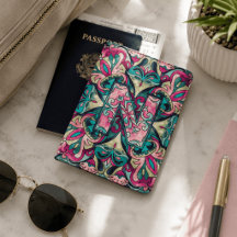 Mandala Initials Passport Collection