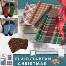 PLAID TARTAN CHRISTMAS … PATTERNS & MORE!