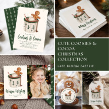 Cute Cookies and Cocoa