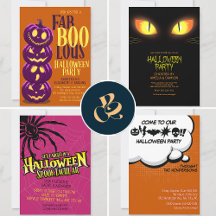 Halloween Party Invitations