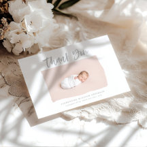 script thank you birth announcement