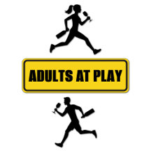 Wine Humor Adults at Play Yellow Road Sign