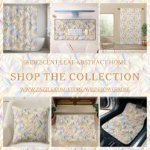 Luxe Iridescent Pattern Home Collection