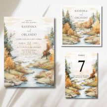 Autumn River Forest