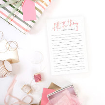 Gift Ideas   Organizing, Stationery, Notepads