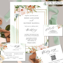 Earthy Blooms in Sage Green and Terracotta