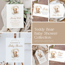 Bearly Wait Teddy Bear Baby Shower