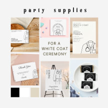 White Coat Ceremony Party Supplies and Gifts