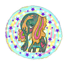 恐竜と仲良しのゾウさん宇宙へ行く