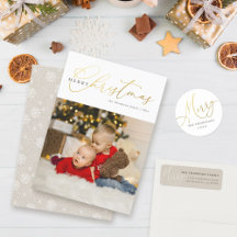 Minimalist Merry Christmas Script Christmas