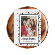 Reindeer Sleigh Christmas Pine Trees Collection