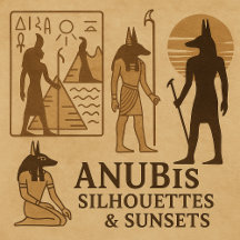 Anubis Silhouettes & Sunsets