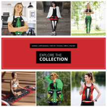 Green and Red African Tribal Mask