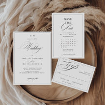 Wedding Calligrpahy Minimalist Suite
