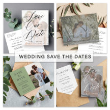 Wedding save the date ideas