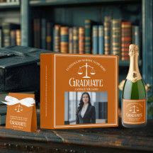 Orange White Law School Graduation Party