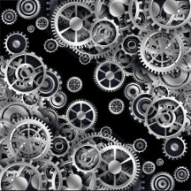 STEAMPUNK SILVER GEARS COLLECTION