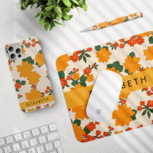 Orange Flowers - Home Decor Collection