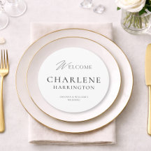 Elegant Minimal Wedding Sign Collection