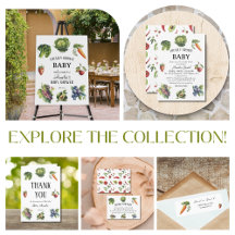 Locally Grown Garden Baby Shower Collection