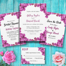 Elegant Purple Orchid Flower Summer Collection