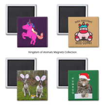Kingdom of Animals Magnets