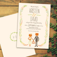 Cat Couple Wedding (Cream Collection)