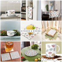 Doodle Smiling Lips Pattern