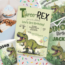 Dinosaur Theme Kid's Birthday Party