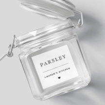 Kitchen Storage Labels