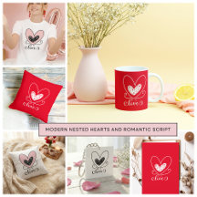 Romantic Heart Love Collection – Custom Gifts