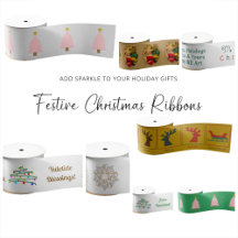 Festive Christmas Ribbons
