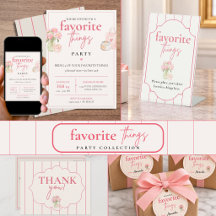 Favorite Things Party | Pink Girls Night Gift Exch