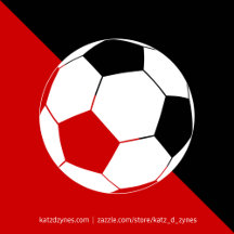 red and black soccer team colors