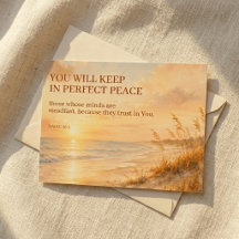 Isaiah 26:3 Perfect Peace Beach Scripture